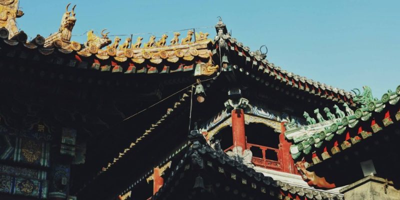 Building-lama Temple-Beijing Building of the lama Temple