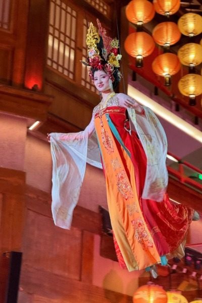 Feast of Bliss-The Longest Day in Chang’an-Xi’an The Banquet of Bliss performance in The Longest Day in Chang'an in Xi'an.