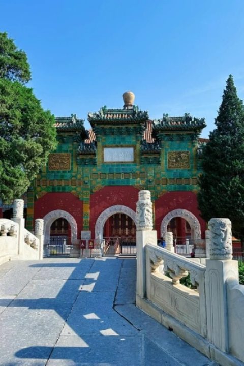 Minor Western Heaven-Beihai park-Beijing Minor Western Heaven in Beihai Park