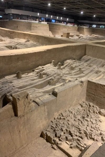 No.2 Pit 7-Terracotta Warriors-Xi’an Pit 2 of the Terracotta Warriors in Xi'an.