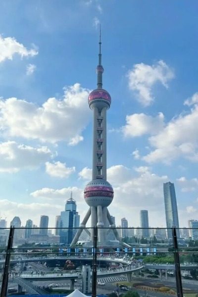 The Oriental Pearl Tower-Lujiazui-Shanghai The Oriental Pearl Tower in Lujiazui, Shanghai.
