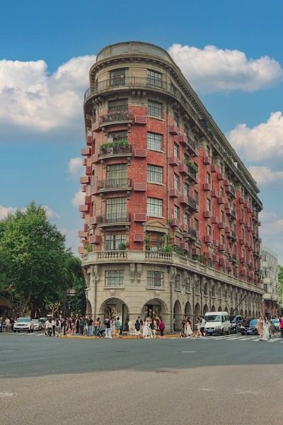 Wukang Building-Wukang Road-Shanghai Wukang Building on Wukang Road in Shanghai.