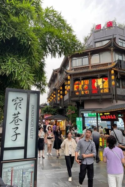 Zhai alley-kuan zhai alley-Chengdu Tours Zhai Alley of Chengdu Kuan Zhai Alley.