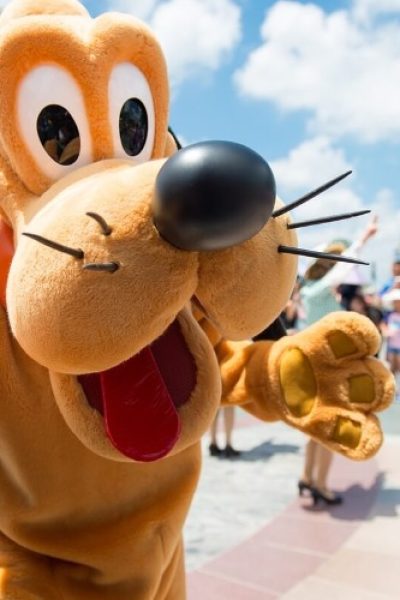 dog-Shanghai Disneyland-Shanghai Mickey and the other characters are striking a pose for the camera.